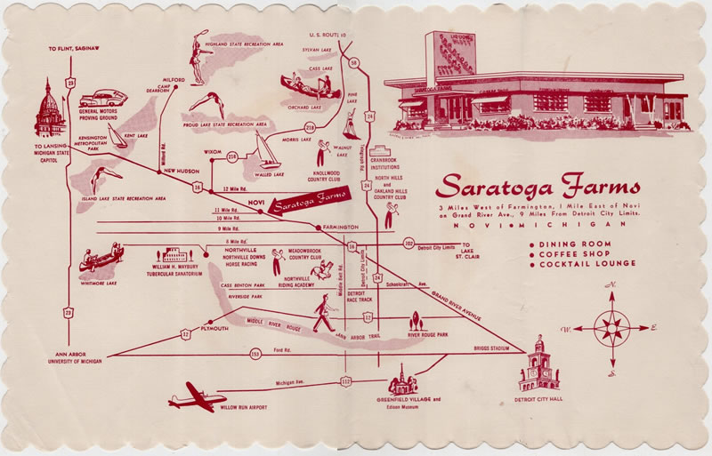 Saratoga Farms - Placemat